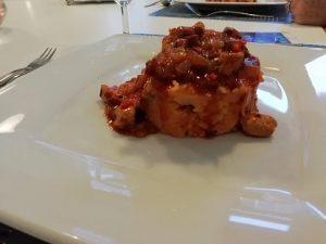 kip stoofschotel met chorizo